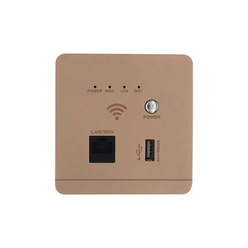 Wireless speed 300Mbps 86 Panel In Wall Wifi Ap For used in home, hotel and other occasions: Main Image 1